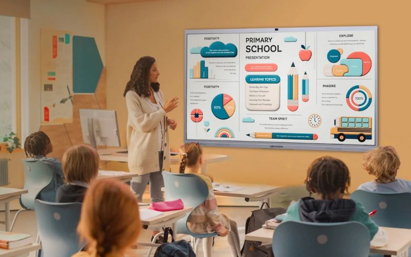 Công Nghệ Cảm Ứng Siêu Mượt Trên Màn Hình Tương Tác Hikvision Có Gì Đặc Biệt?